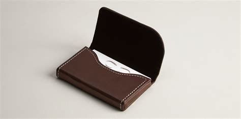 vistaprint leather business card holder recall